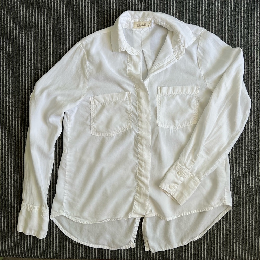 BELLA DAHL women’s button down t-shirt